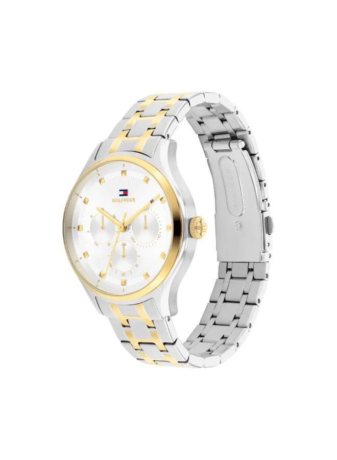 TOMMY HILFIGER Analogue Multifunction Watch with Steel Bracelet